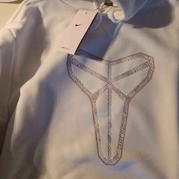 NWT Nike Kobe Mamba Halo Hoodie Sweatshirt White - Picture 6 of 8